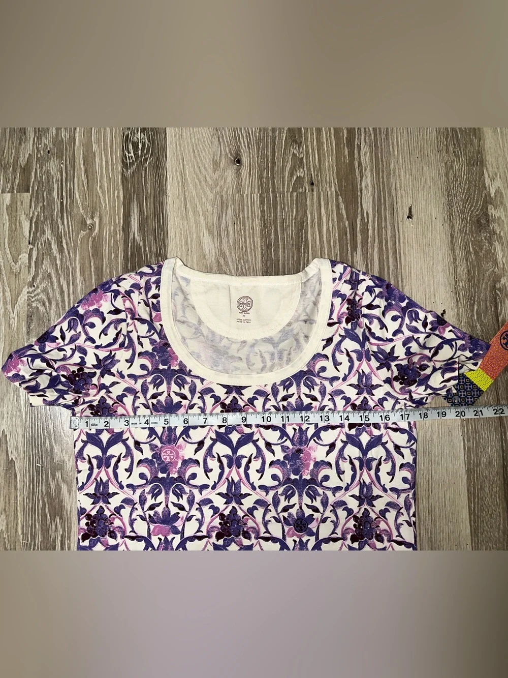 Tory Burch Carson short-sleeve top Medium NWT